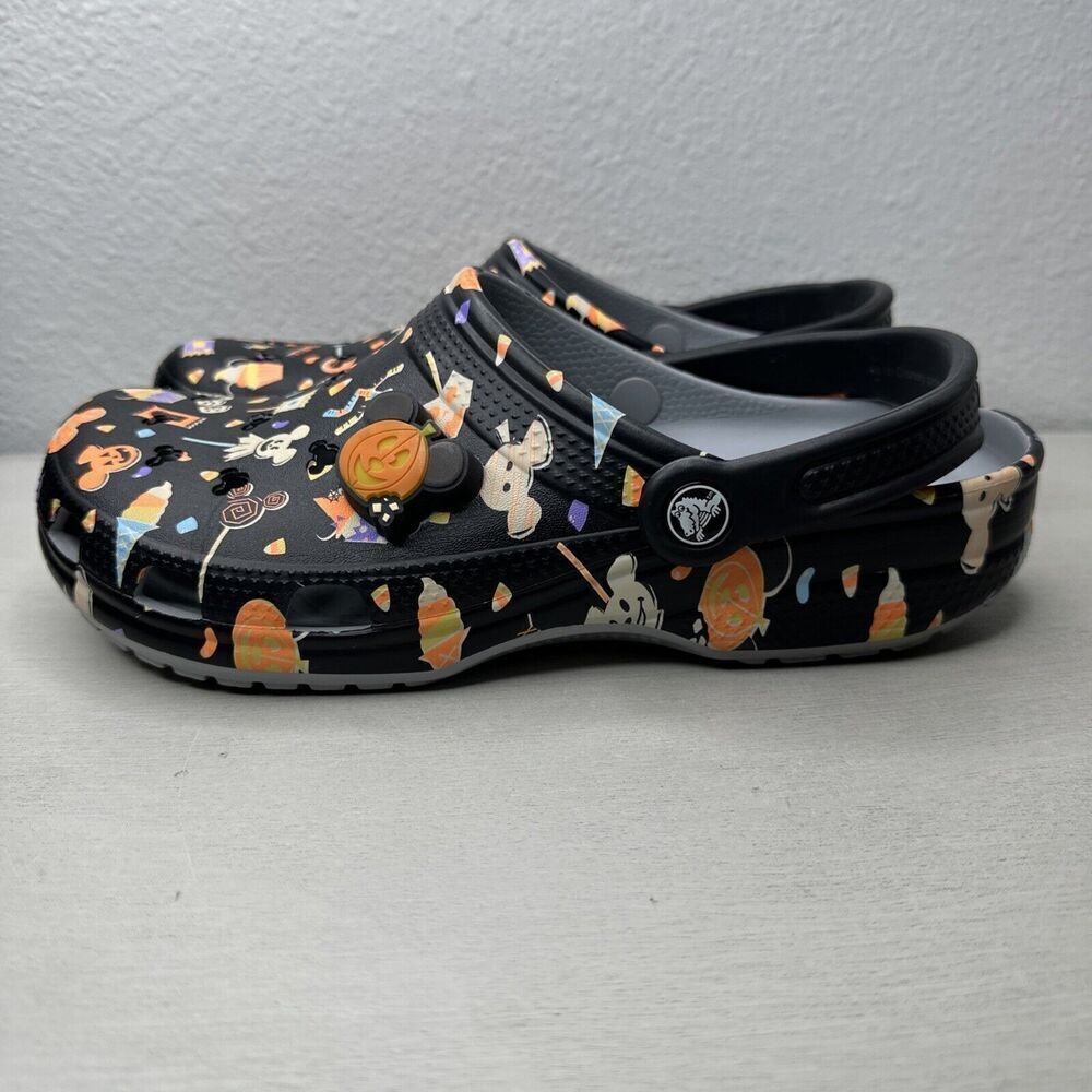 Disney Halloween 2020 Black Halloween Crocs View 2